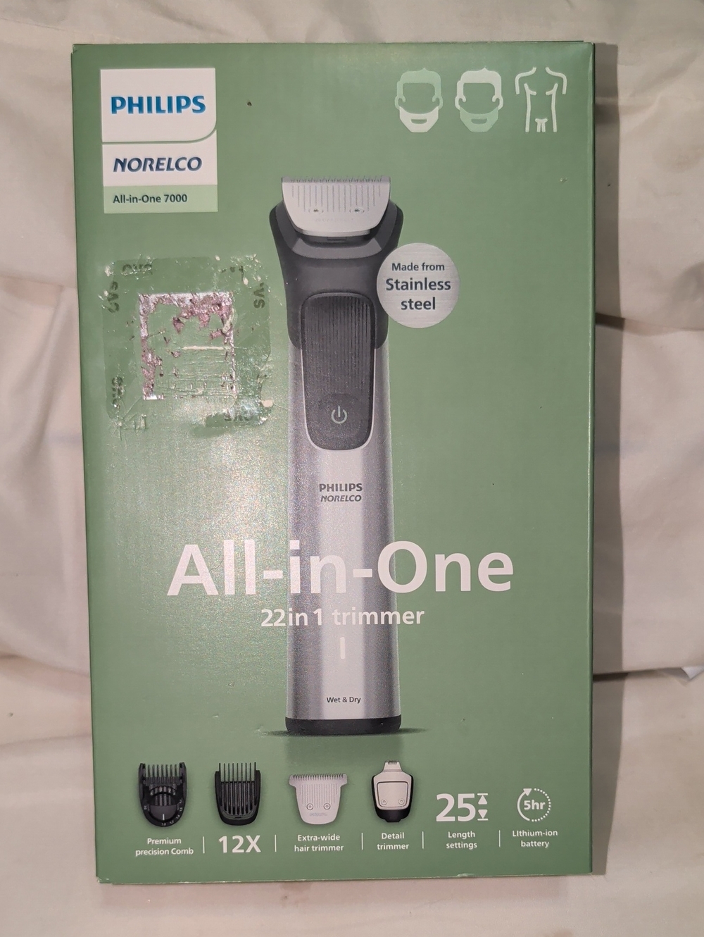Philips Norelco All-in-One Trimmer — Silver and Black